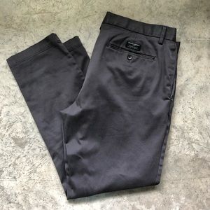 Men’s Charcoal Gray Banana Republic Chinos